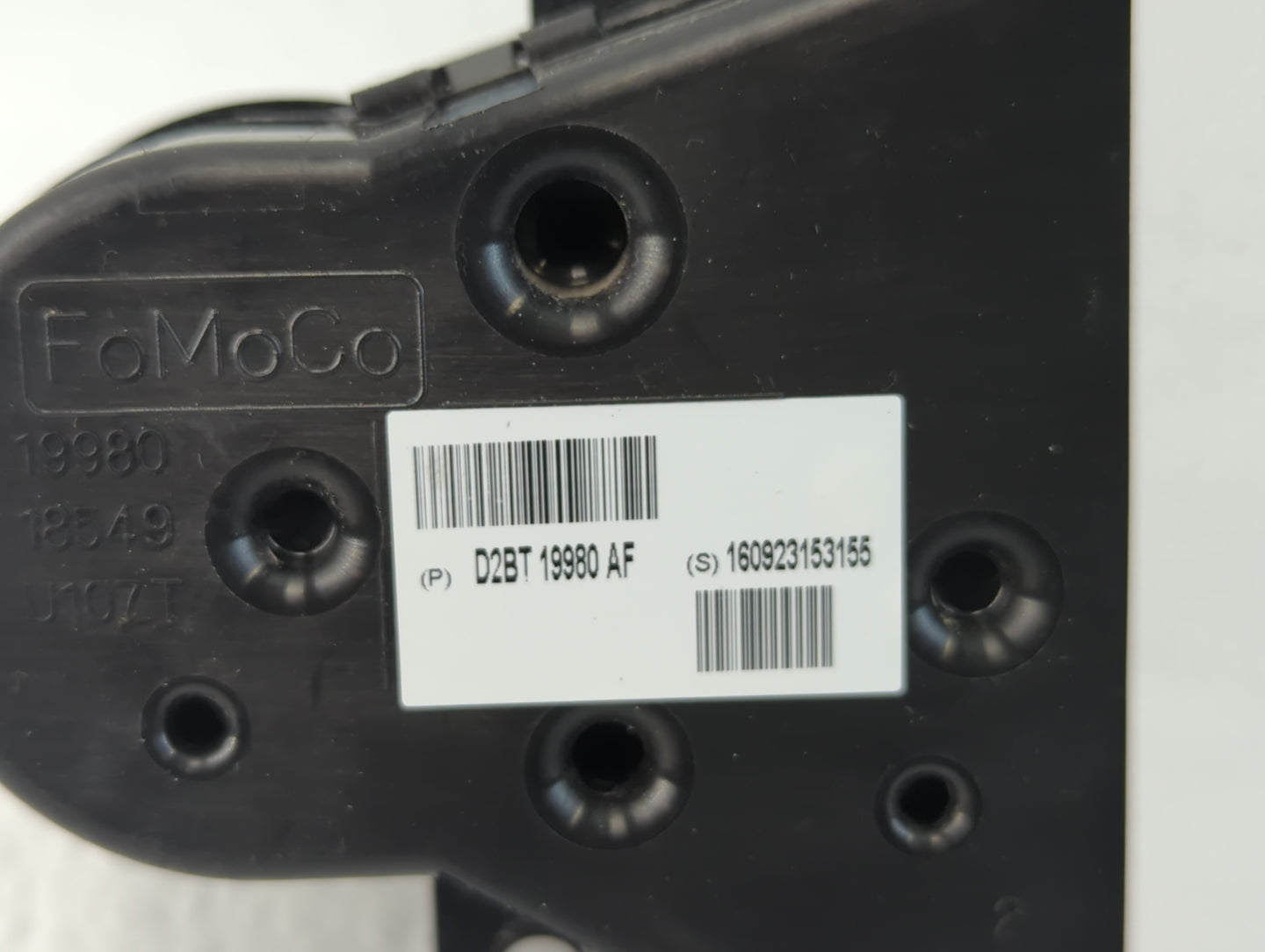 2014-2019 Ford Fiesta Climate Control Module Temperature AC/Heater Replacement P/N:D2BT 19980 AF Fits OEM Used Auto Parts - 