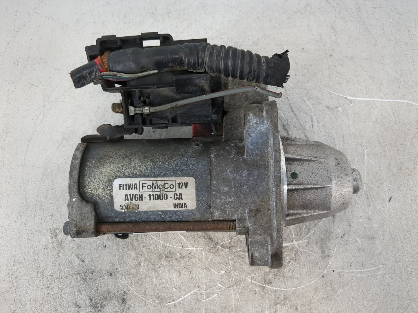 2014-2019 Ford Fiesta Car Starter Motor Solenoid OEM P/N:AV6N-11000-CA Fits Fits 2014 2015 2016 2017 2018 2019 OEM Used Auto