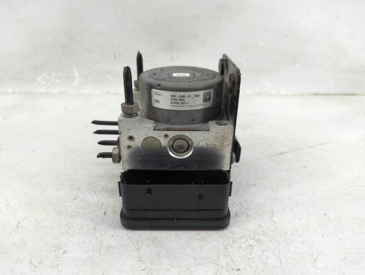2014-2019 Ford Fiesta Anti-Lock Brake ABS Pump Module Actuator OEM P/N:D2BC-2C405-FA D2BC-2C219-FA Fits OEM Used Auto Parts 