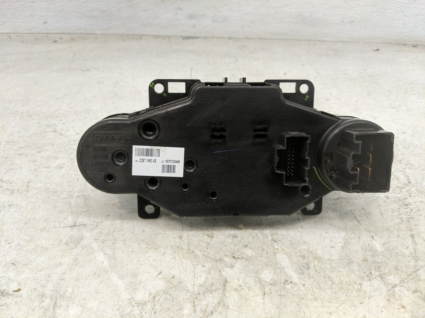2014-2019 Ford Fiesta Climate Control Module Temperature AC/Heater Replacement Fits Fits 2014 2015 2016 2017 2018 2019 OEM U