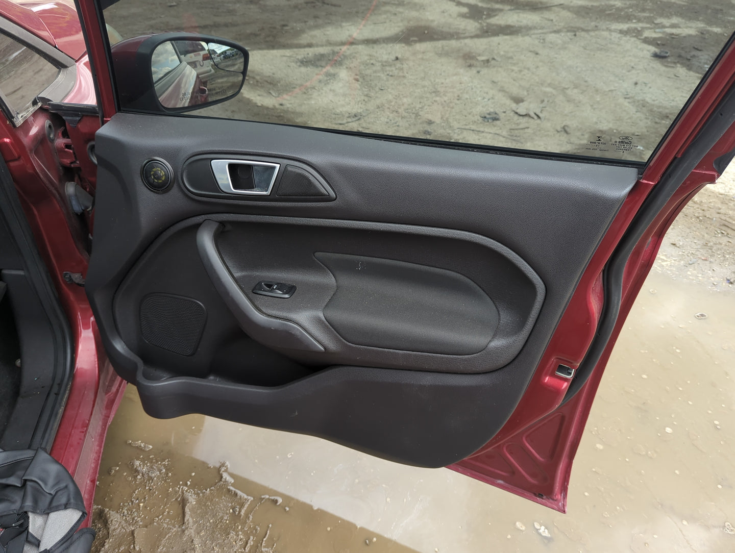 2016 Ford Fiesta Front Right Passenger Interior Door Panel Trim - Oemusedautoparts1.com