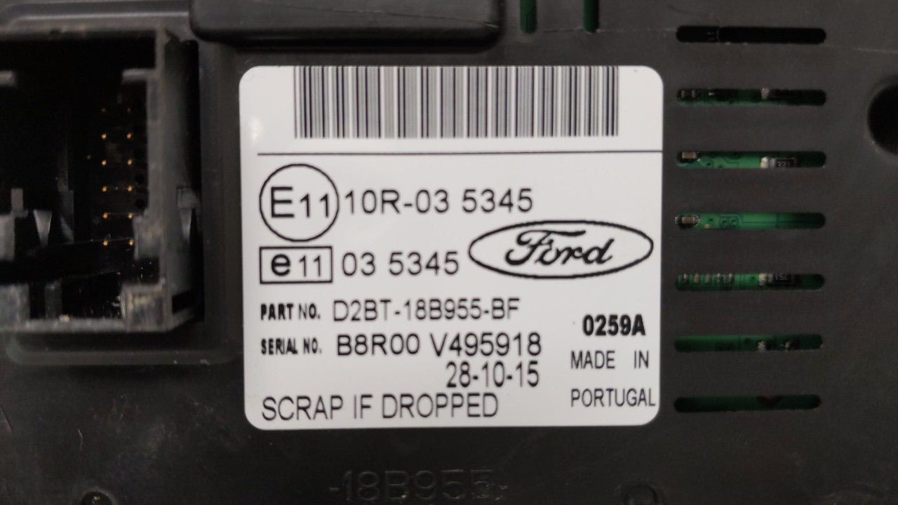 2014-2017 Ford Fiesta Information Display Screen - Oemusedautoparts1.com