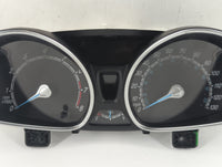 2016-2017 Ford Fiesta Instrument Cluster Speedometer Gauges Fits Fits 2016 2017 OEM Used Auto Parts - Oemusedautoparts1.com