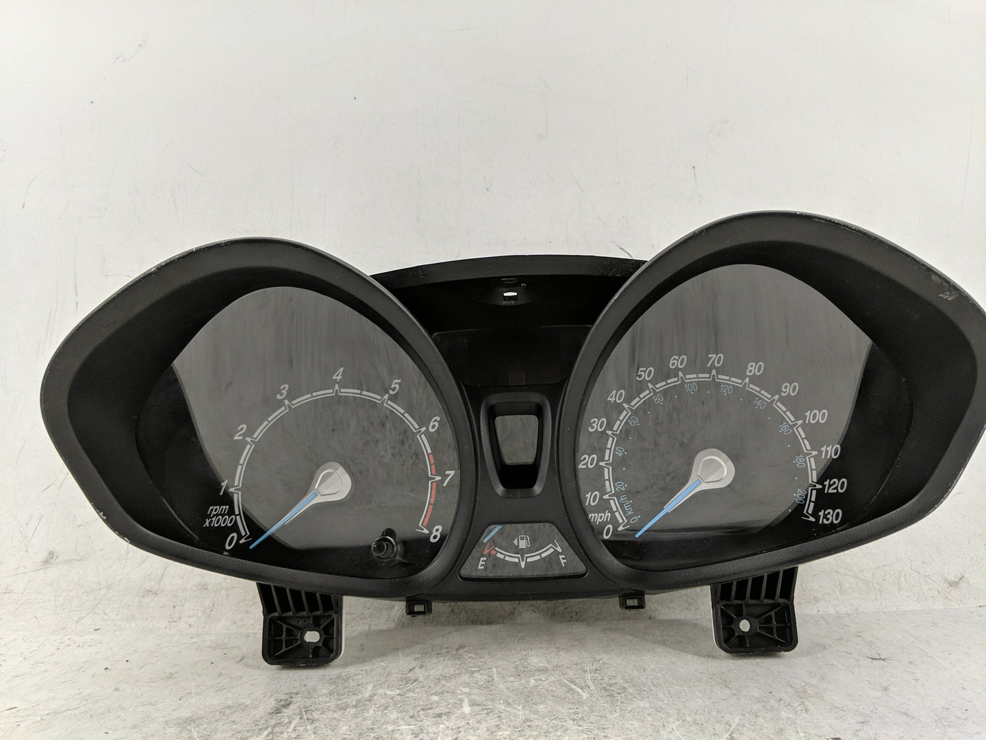 2015-2017 Ford Fiesta Instrument Cluster Speedometer Gauges P/N:D2BT-10849-EAT Fits Fits 2015 2016 2017 OEM Used Auto Parts 