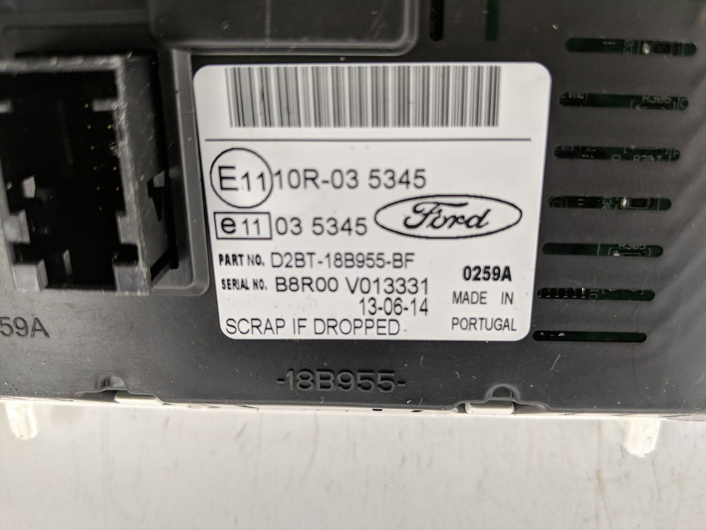 2014-2017 Ford Fiesta Information Display Screen - Oemusedautoparts1.com