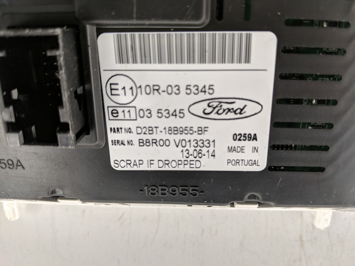 2014-2017 Ford Fiesta Information Radio Display Screen 1227817 - Oemusedautoparts1.com