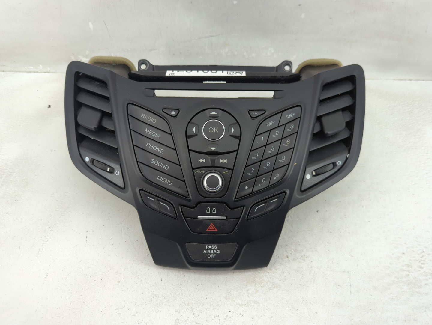 2015-2019 Ford Fiesta Radio Control Panel 1291061 - Oemusedautoparts1.com