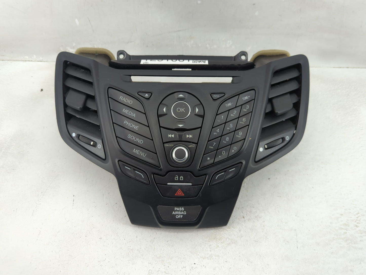 2015-2019 Ford Fiesta Radio Control Panel 1291061 - Oemusedautoparts1.com