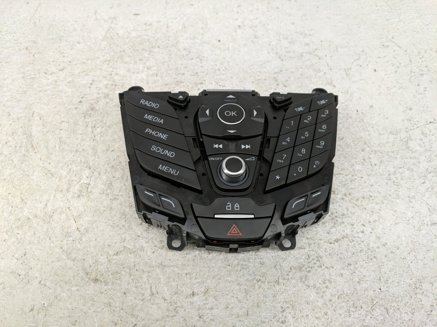 2015-2019 Ford Fiesta Radio AM FM Cd Player Receiver Replacement P/N:D2BT18K811PA Fits Fits 2015 2016 2017 2018 2019 OEM Use