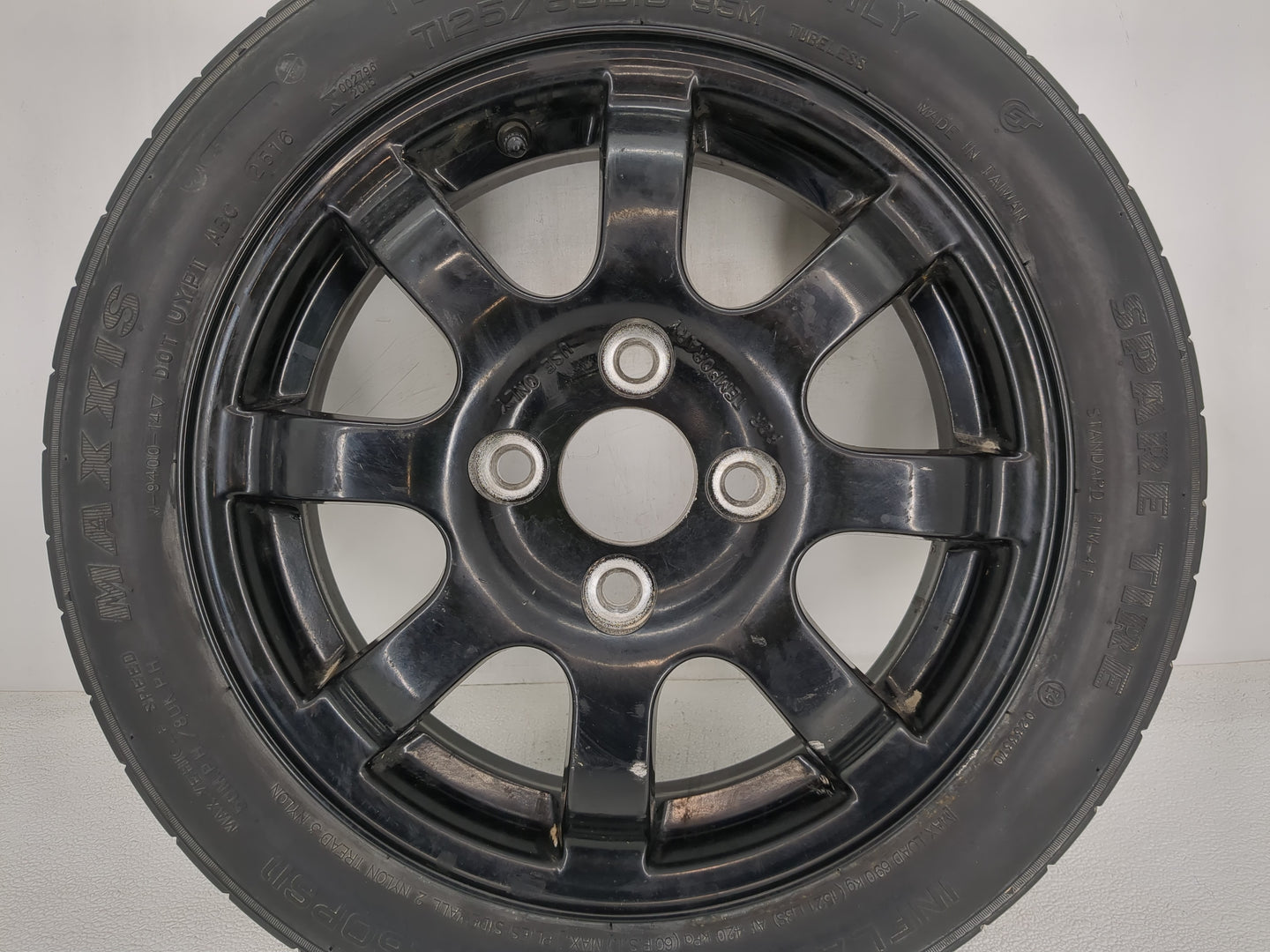 2011-2019 Ford Fiesta Spare Donut Tire Wheel Rim Oem - Oemusedautoparts1.com