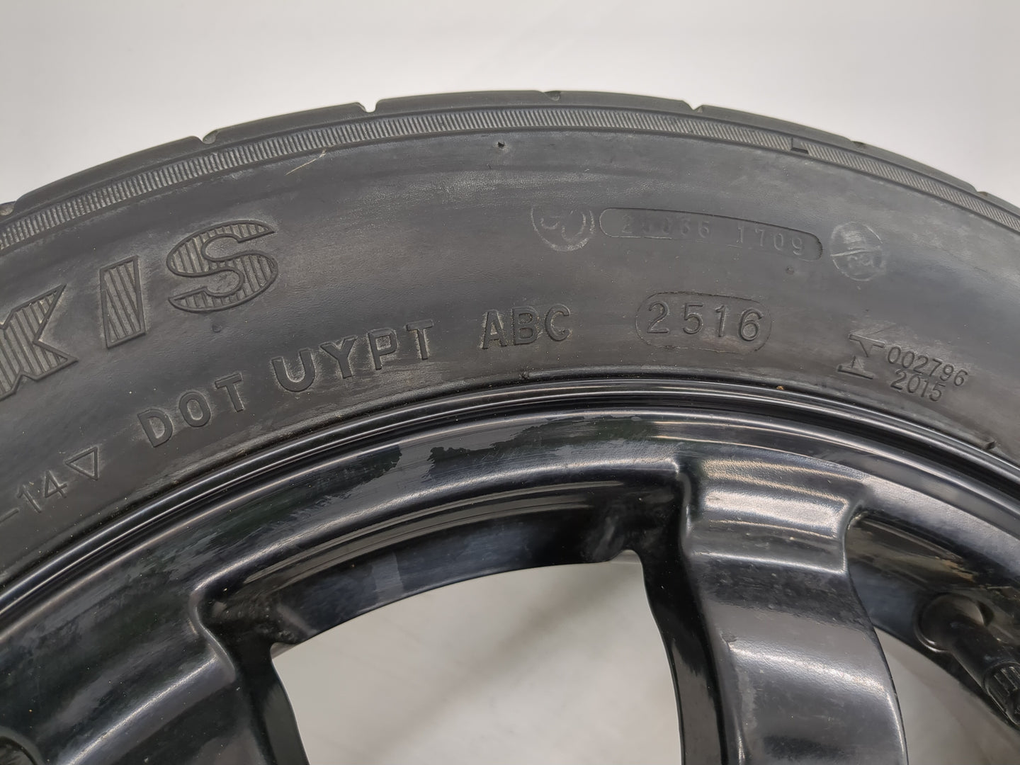 2011-2019 Ford Fiesta Spare Donut Tire Wheel Rim Oem - Oemusedautoparts1.com
