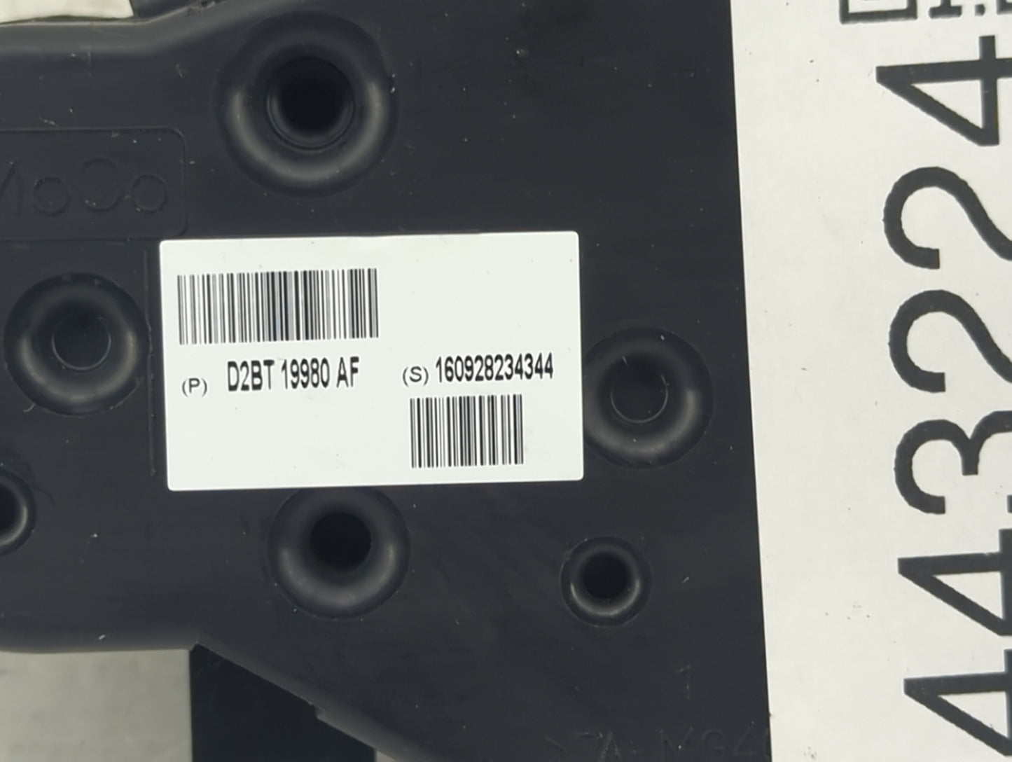 2014-2019 Ford Fiesta Climate Control Module Temperature AC/Heater Replacement P/N:D2BT19980AF Fits OEM Used Auto Parts - Oe