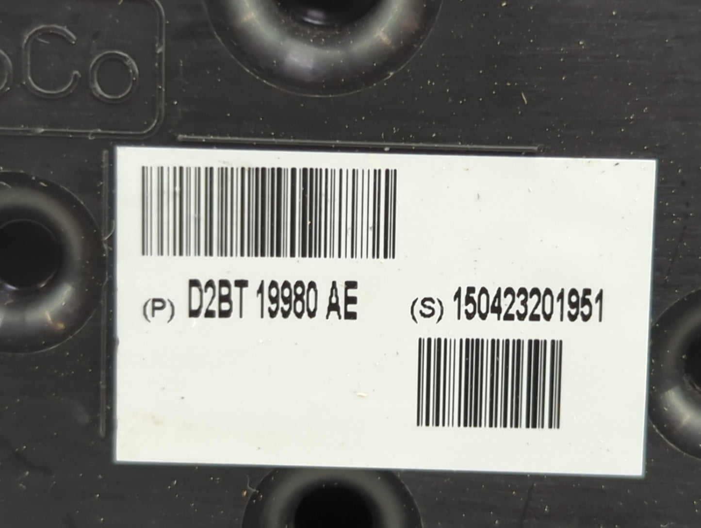 2014-2019 Ford Fiesta Climate Control Module Temperature AC/Heater Replacement P/N:D2BT19980AE Fits OEM Used Auto Parts - Oe