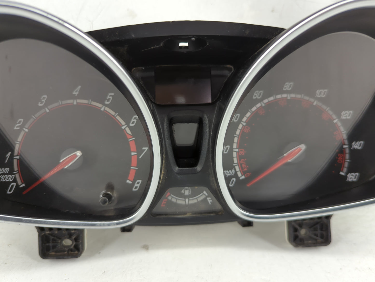 2016 Ford Fiesta Instrument Cluster Speedometer Gauges P/N:10894-CA Fits OEM Used Auto Parts - Oemusedautoparts1.com