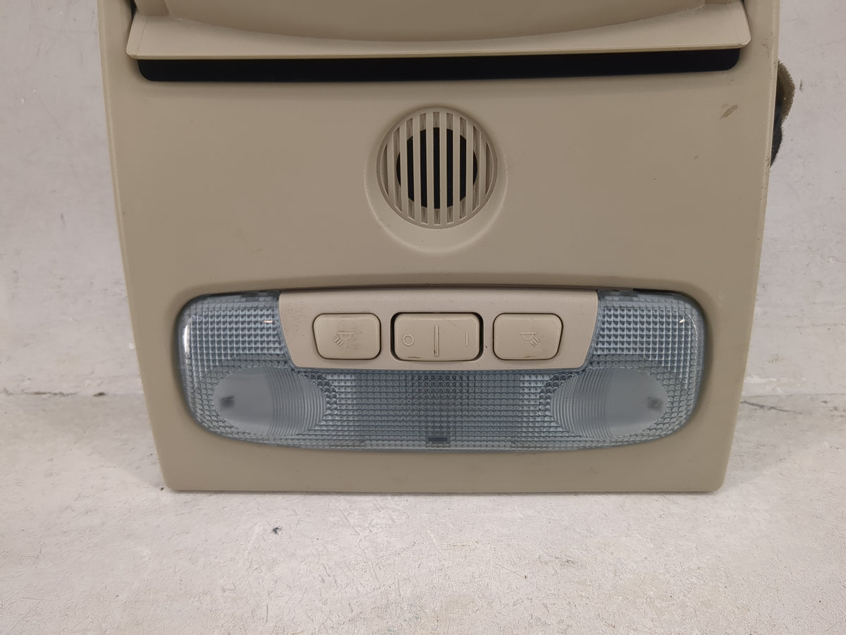 2014-2019 Ford Fiesta Overhead Roof Console Tan 1492560 - Oemusedautoparts1.com