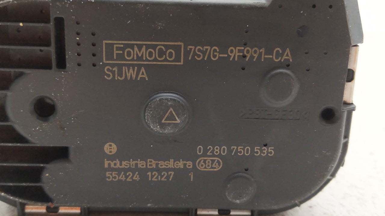 2014-2019 Ford Fiesta Throttle Body P/N:0 280 750 535 7S7G-9F991-CA Fits Fits 2013 2014 2015 2016 2017 2018 2019 OEM Used Au