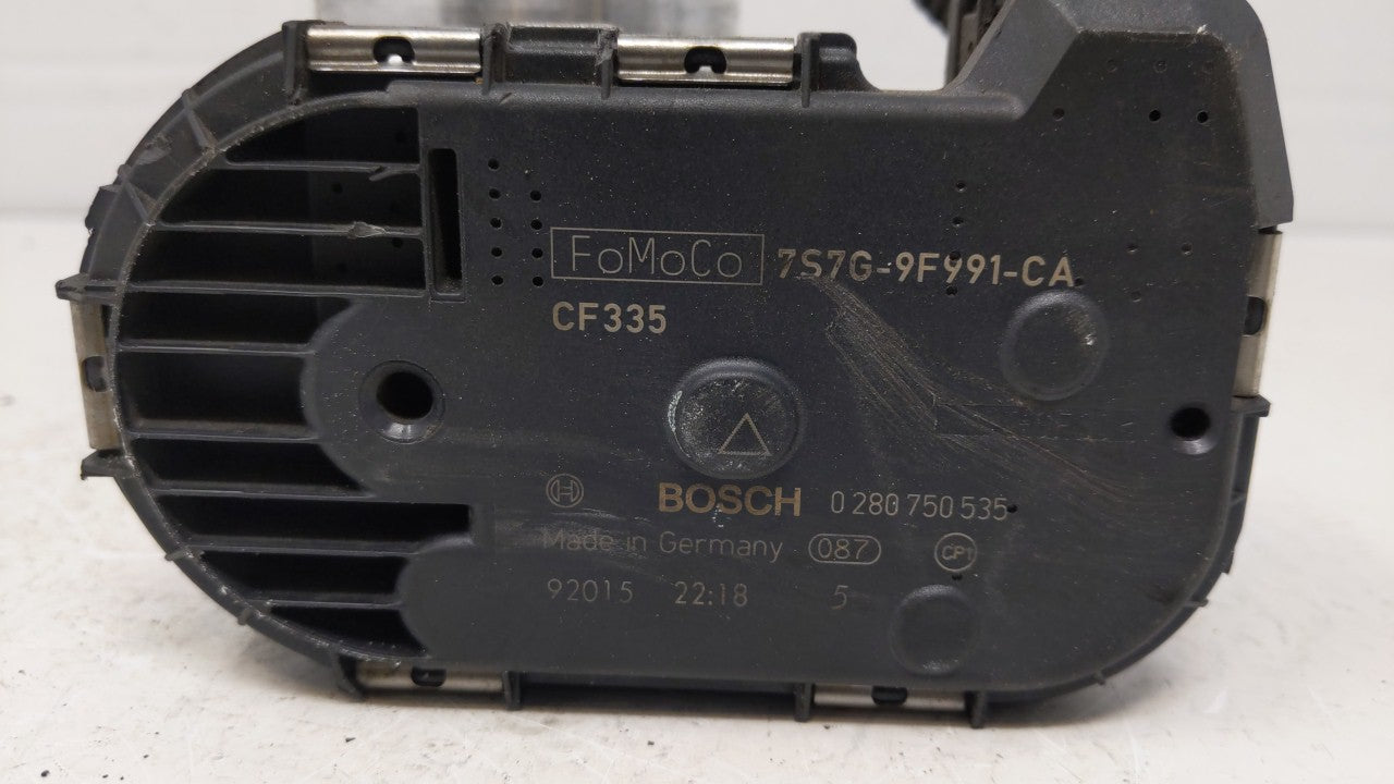 2014-2019 Ford Fiesta Throttle Body P/N:0 280 750 535 7S7G-9F991-CA Fits Fits 2013 2014 2015 2016 2017 2018 2019 OEM Used Au