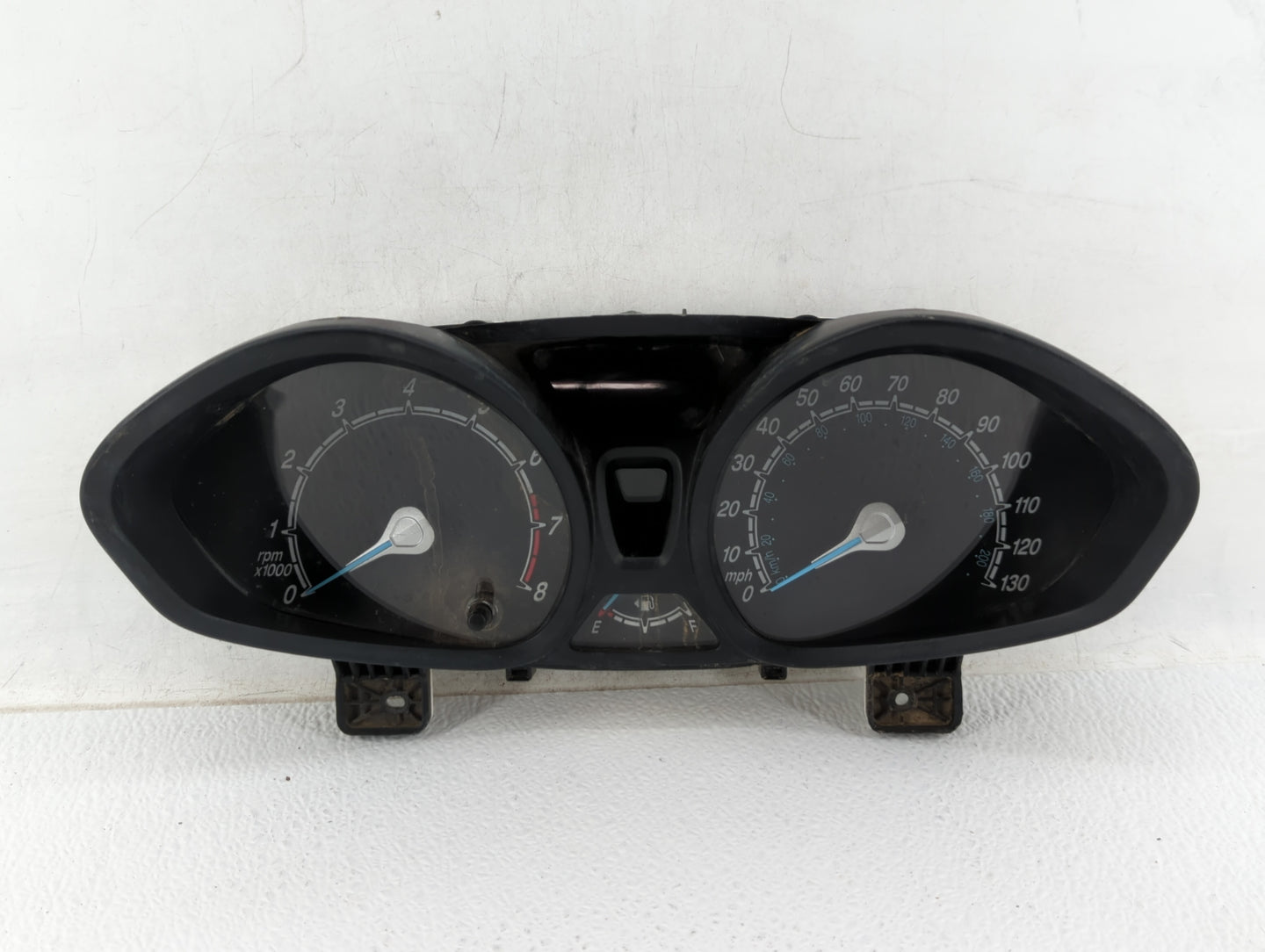 2016-2017 Ford Fiesta Instrument Cluster Speedometer Gauges P/N:D2BT-10849-AAU Fits Fits 2016 2017 OEM Used Auto Parts - Oem