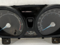 2016-2017 Ford Fiesta Instrument Cluster Speedometer Gauges P/N:D2BT-10849-AAU Fits Fits 2016 2017 OEM Used Auto Parts - Oem