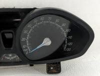 2016-2017 Ford Fiesta Instrument Cluster Speedometer Gauges P/N:D2BT-10849-AAU Fits Fits 2016 2017 OEM Used Auto Parts - Oem