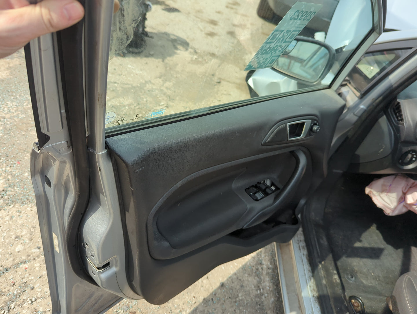 2016 Ford Fiesta Front Left Driver Interior Door Panel Trim - Oemusedautoparts1.com