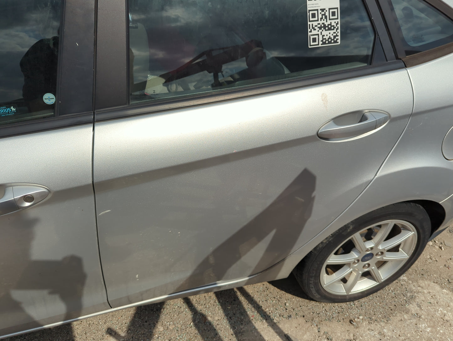 2016-2019 Ford Fiesta Driver Rear Door Oem - Oemusedautoparts1.com