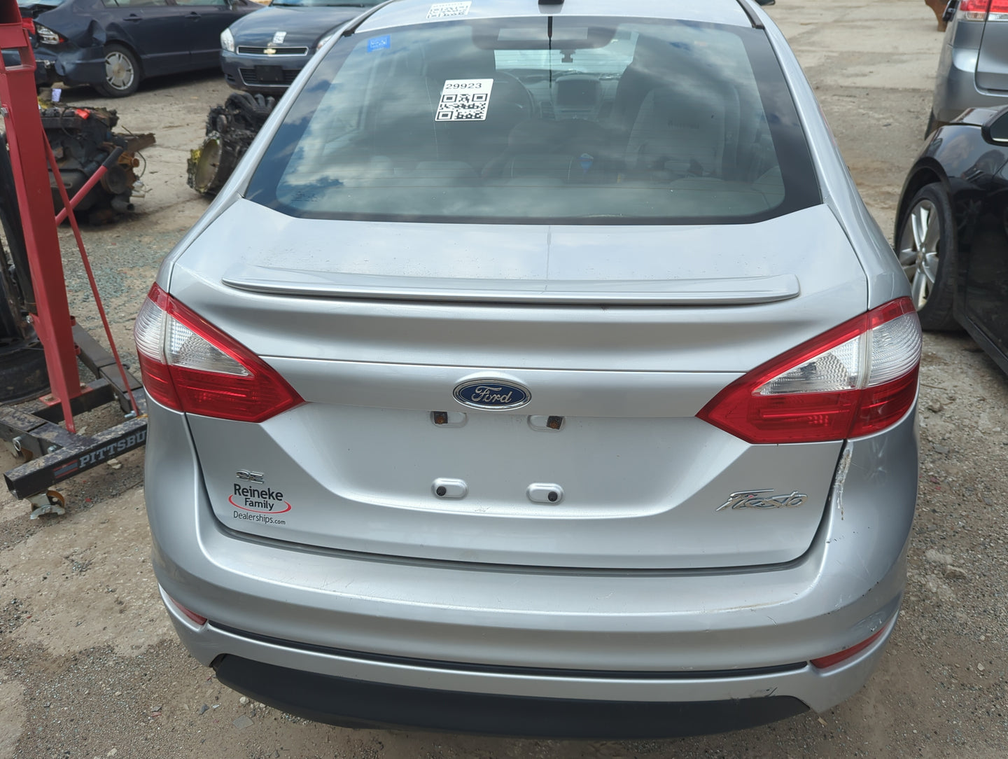 2014-2019 Ford Fiesta Trunk/decklid/hatch/tailgate Oem - Oemusedautoparts1.com