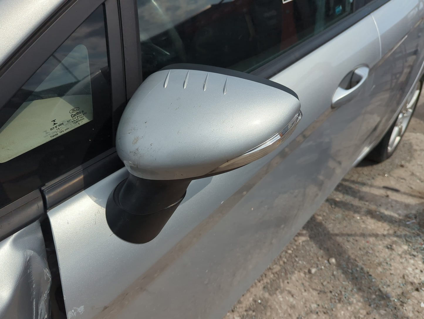 2011-2019 Ford Fiesta Driver Side View Mirror - Left Door Mirror OEM Used - Oemusedautoparts1.com