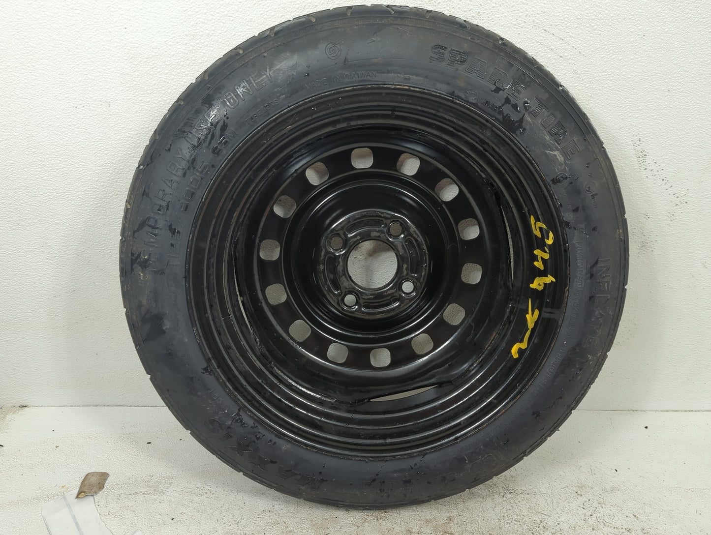 2011-2019 Ford Fiesta Spare Donut Tire Wheel Rim Oem 5038415 - Oemusedautoparts1.com