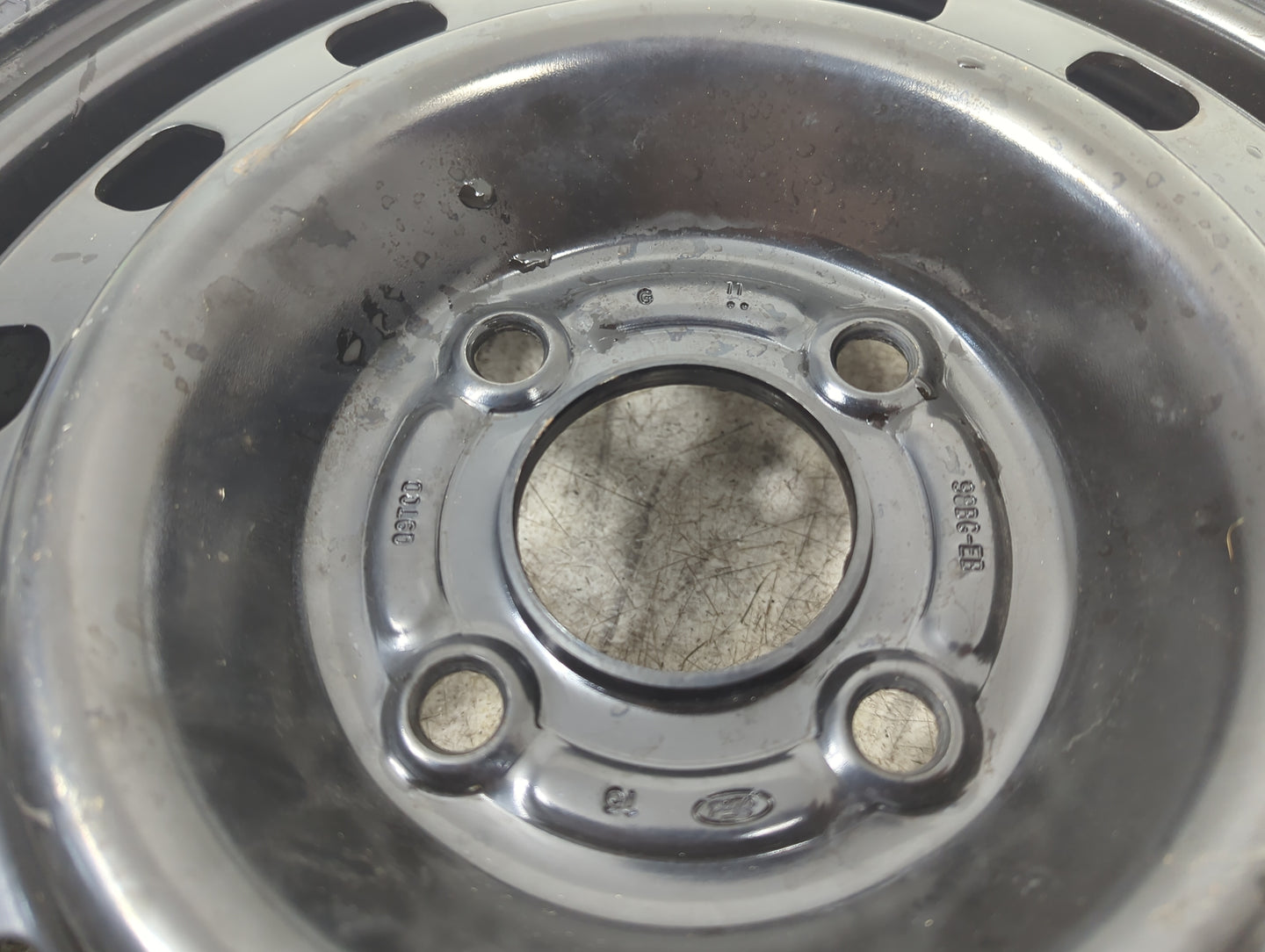 2011-2019 Ford Fiesta Spare Donut Tire Wheel Rim Oem 5038415 - Oemusedautoparts1.com