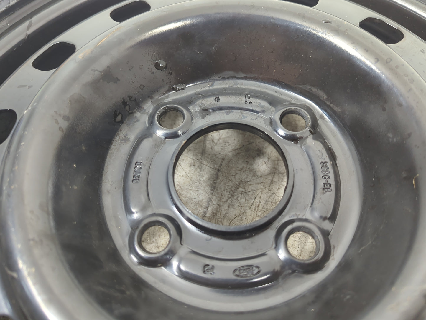 2011-2019 Ford Fiesta Spare Donut Tire Wheel Rim Oem 5038415 - Oemusedautoparts1.com