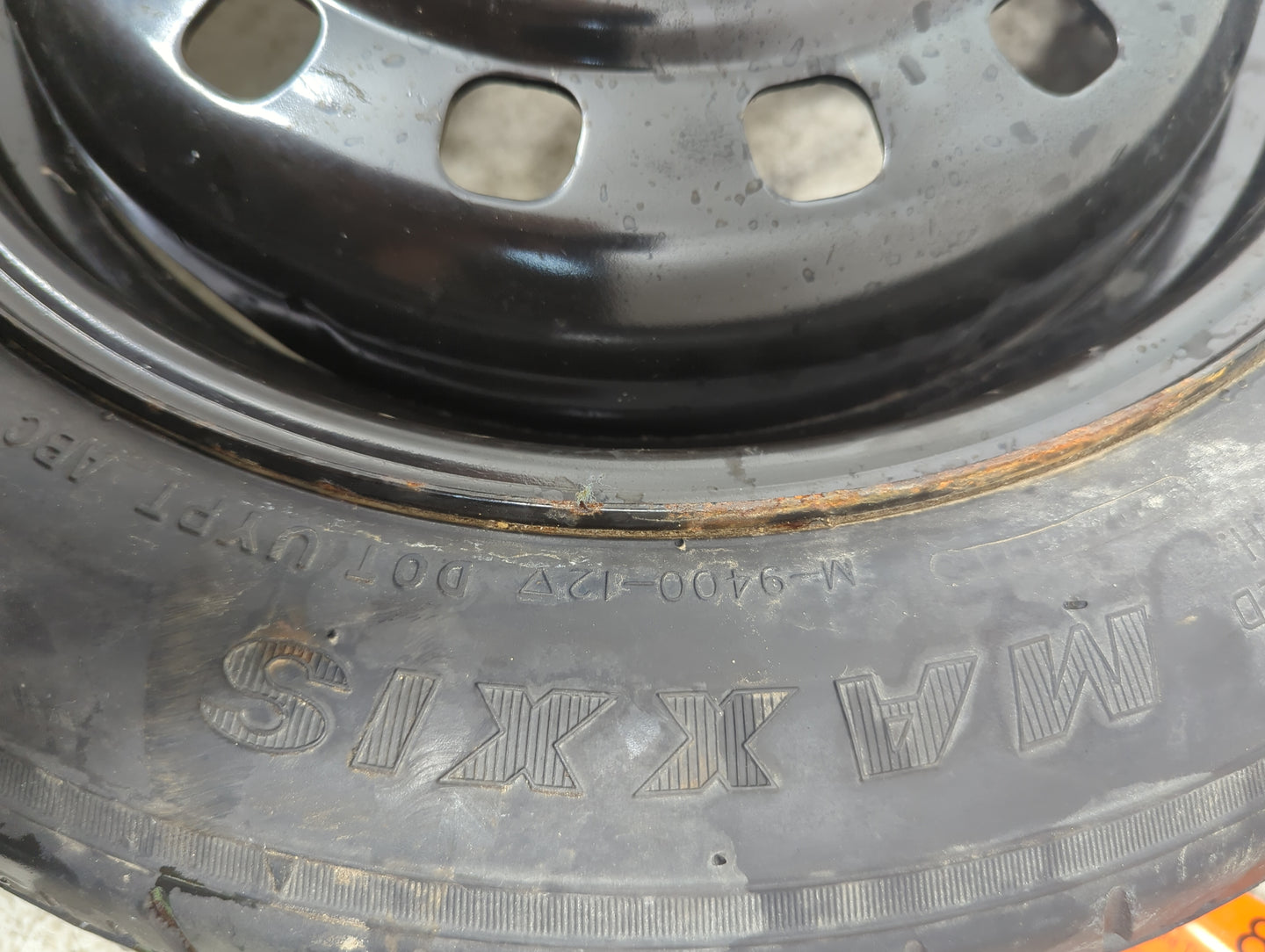 2011-2019 Ford Fiesta Spare Donut Tire Wheel Rim Oem 5038415 - Oemusedautoparts1.com