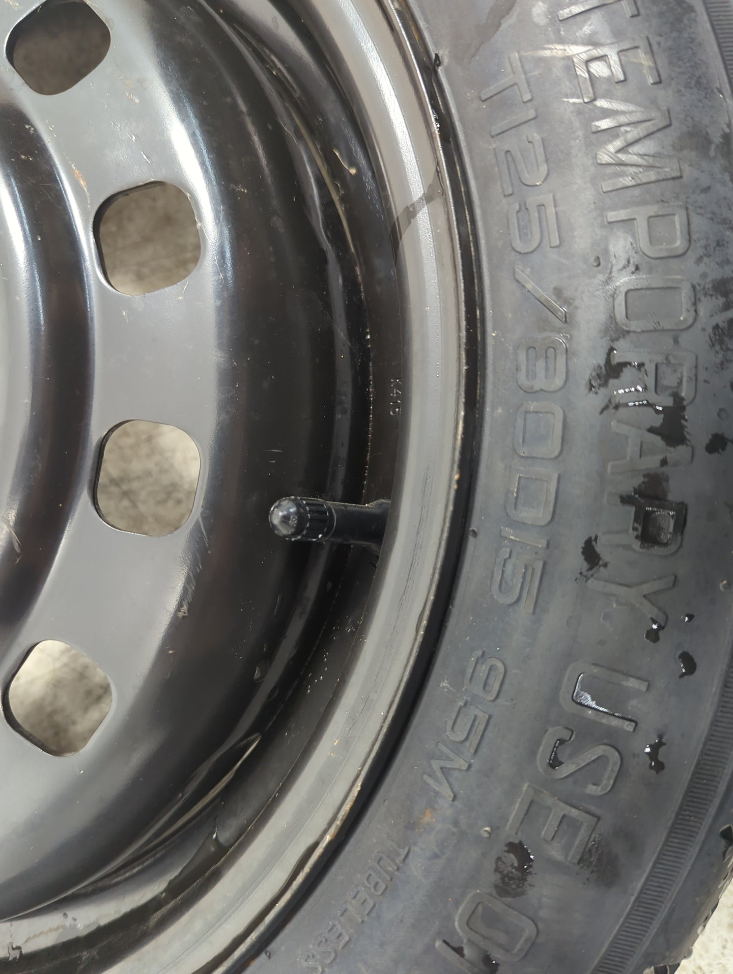 2011-2019 Ford Fiesta Spare Donut Tire Wheel Rim Oem 5038415 - Oemusedautoparts1.com