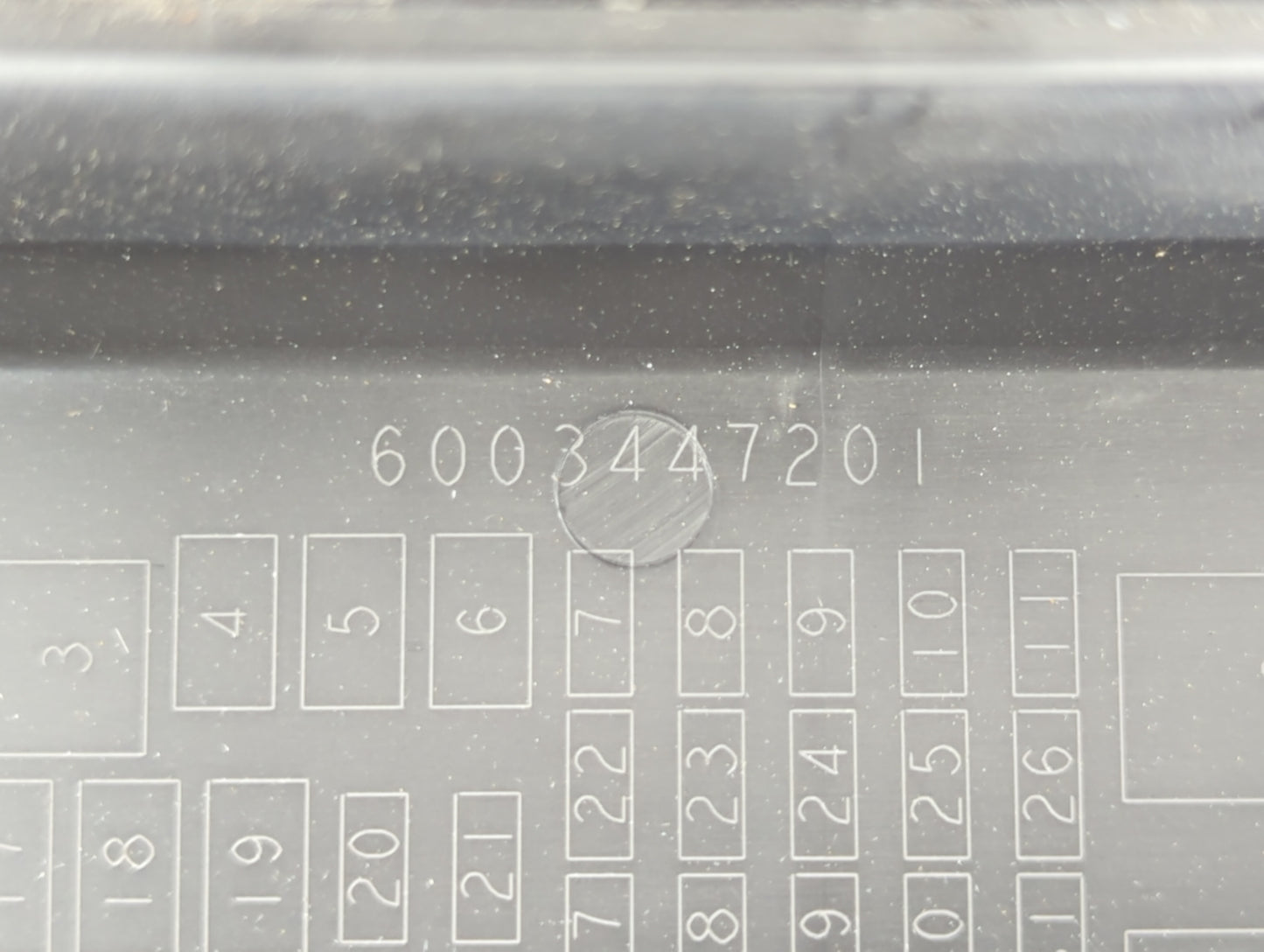 2014-2019 Ford Fiesta Fusebox Fuse Box Panel Relay Module P/N:6003447201 Fits Fits 2014 2015 2016 2017 2018 2019 OEM Used Au