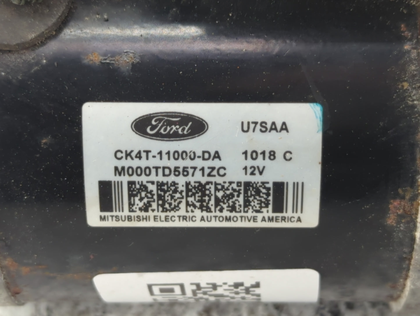 2011-2019 Ford Fiesta Car Starter Motor Solenoid OEM P/N:M000TD5571ZC CK5T-11000-DA Fits OEM Used Auto Parts - Oemusedautopa