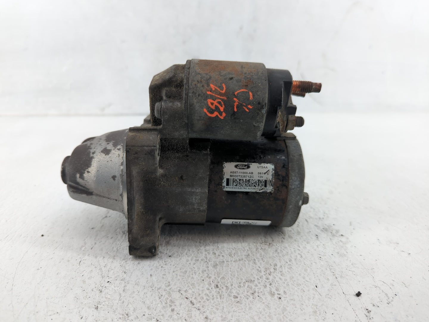 2011-2019 Ford Fiesta Car Starter Motor Solenoid OEM P/N:AE8T-11000-AB M000TD5571ZC Fits OEM Used Auto Parts - Oemusedautopa