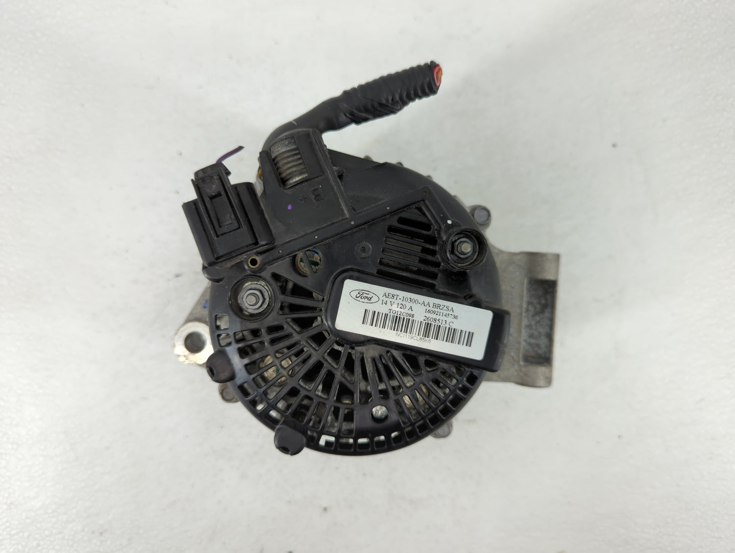 2011-2019 Ford Fiesta Alternator Replacement Generator Charging Assembly Engine OEM P/N:2608513 C AE8T-10300-AA Fits OEM Use