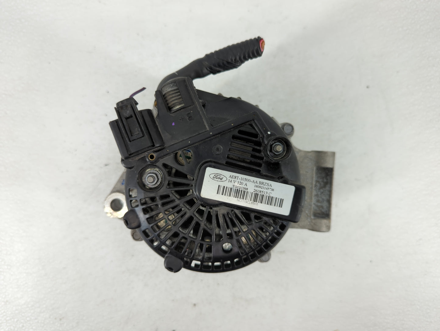 2011-2019 Ford Fiesta Alternator Replacement Generator Charging Assembly Engine OEM P/N:2608513 C AE8T-10300-AA Fits OEM Use