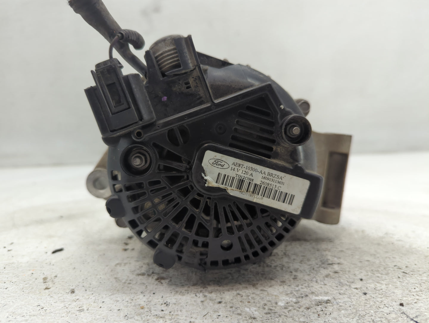 2011-2019 Ford Fiesta Alternator Replacement Generator Charging Assembly Engine OEM P/N:AE8T-10300-AA Fits OEM Used Auto Par