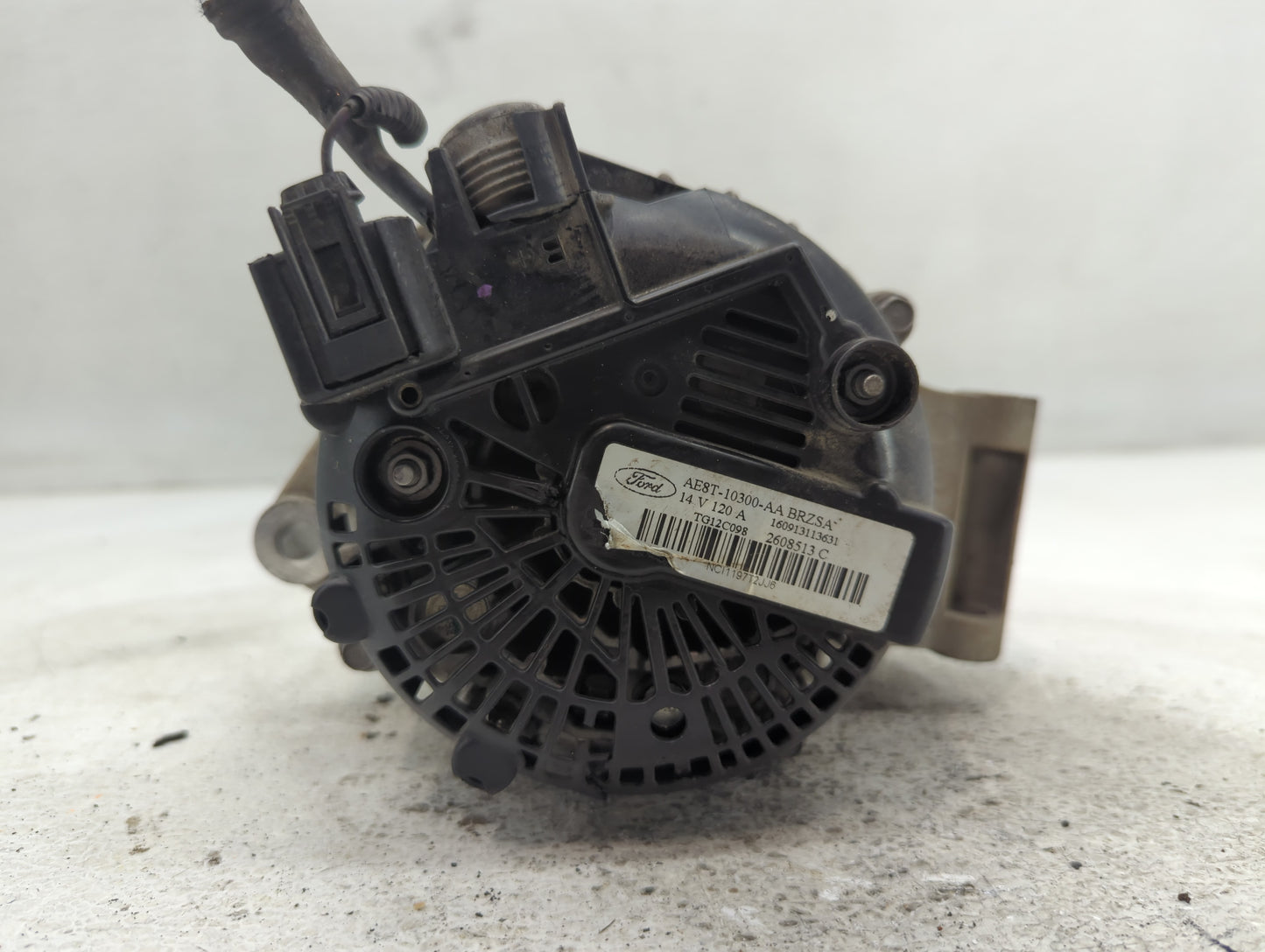 2011-2019 Ford Fiesta Alternator Replacement Generator Charging Assembly Engine OEM P/N:AE8T-10300-AA Fits OEM Used Auto Par