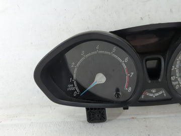 2015-2017 Ford Fiesta Instrument Cluster Speedometer Gauges P/N:D2BT-10849 EAU Fits Fits 2015 2016 2017 OEM Used Auto Parts