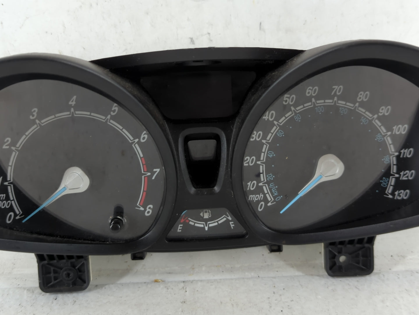 2015-2017 Ford Fiesta Instrument Cluster Speedometer Gauges P/N:D2BT-10849 EAU Fits Fits 2015 2016 2017 OEM Used Auto Parts 