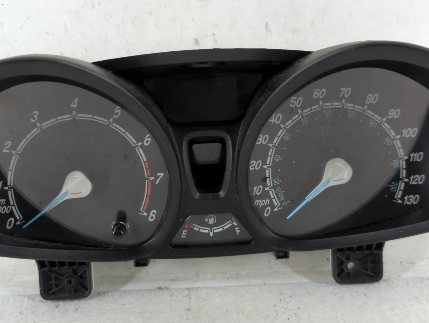 2015-2017 Ford Fiesta Instrument Cluster Speedometer Gauges P/N:D2BT-10849 EAU Fits Fits 2015 2016 2017 OEM Used Auto Parts 