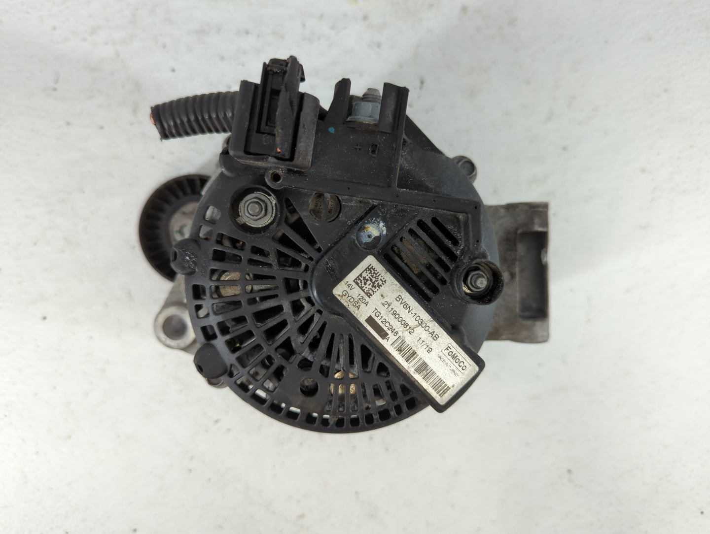 2011-2019 Ford Fiesta Alternator Replacement Generator Charging Assembly Engine OEM P/N:2119000812 BV6N-10300-AB Fits OEM Us