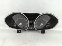 2015-2017 Ford Fiesta Instrument Cluster Speedometer Gauges P/N:D2BT-10849-GAT Fits Fits 2015 2016 2017 OEM Used Auto Parts 