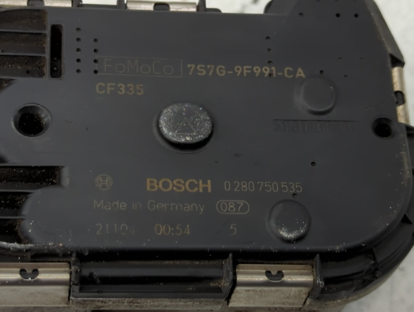 2014-2019 Ford Fiesta Throttle Body P/N:0 280 750 535 7S7G-9F991-CA Fits Fits 2013 2014 2015 2016 2017 2018 2019 OEM Used Au