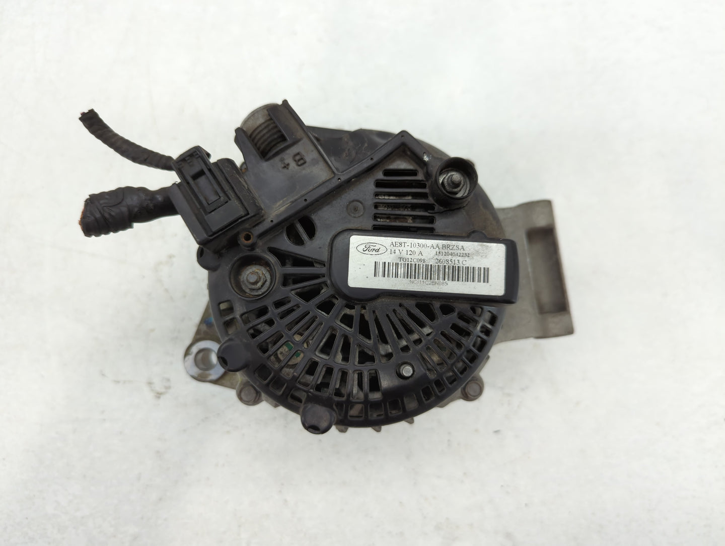 2011-2019 Ford Fiesta Alternator Replacement Generator Charging Assembly Engine OEM P/N:AE8T-10300-AA Fits OEM Used Auto Par