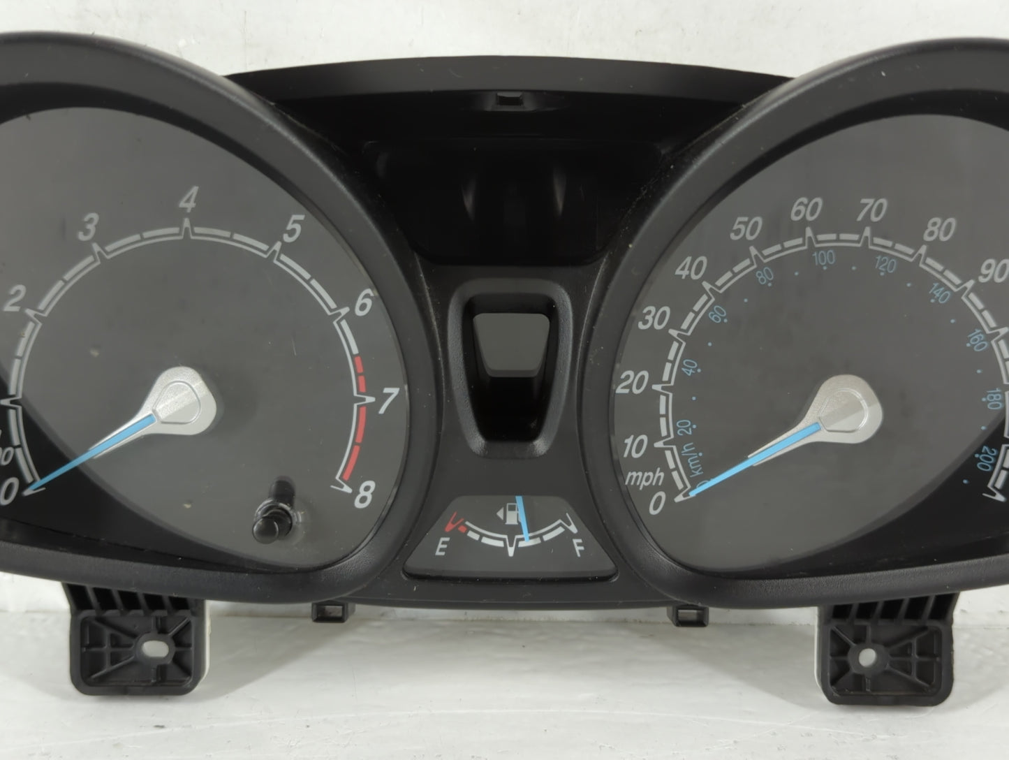 2015-2017 Ford Fiesta Instrument Cluster Speedometer Gauges P/N:D2BT-10849-EAT Fits Fits 2015 2016 2017 OEM Used Auto Parts 