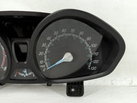 2015-2017 Ford Fiesta Instrument Cluster Speedometer Gauges P/N:D2BT-10849-EAT Fits Fits 2015 2016 2017 OEM Used Auto Parts 