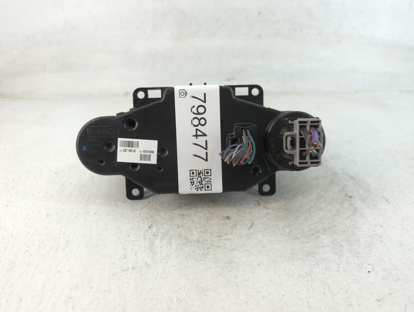 2014-2019 Ford Fiesta Climate Control Module Temperature AC/Heater Replacement P/N:D2BT 19980 AE Fits OEM Used Auto Parts - 